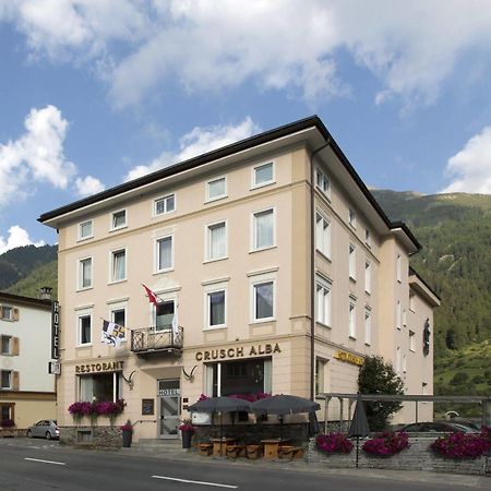 Hotel Crusch Alba Zernez Exteriör bild